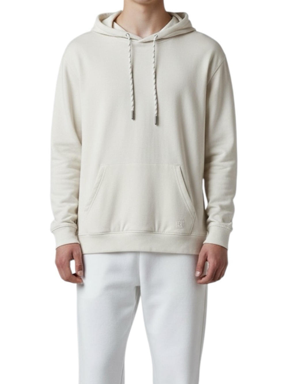 AVALANCHE Solid Drawstring Hoodie Men's Size S